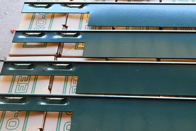rolled edging